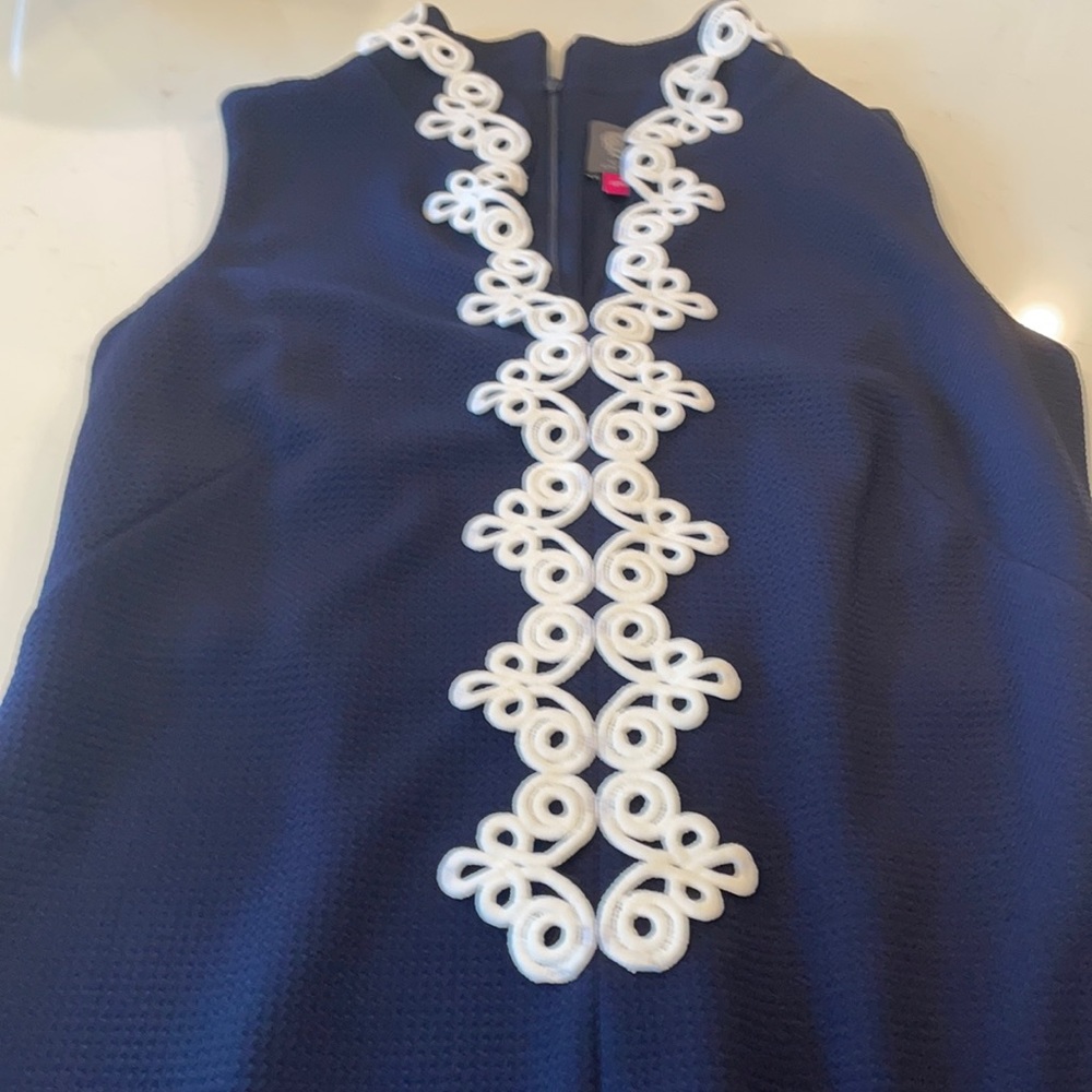Navy Vince Camuto dress